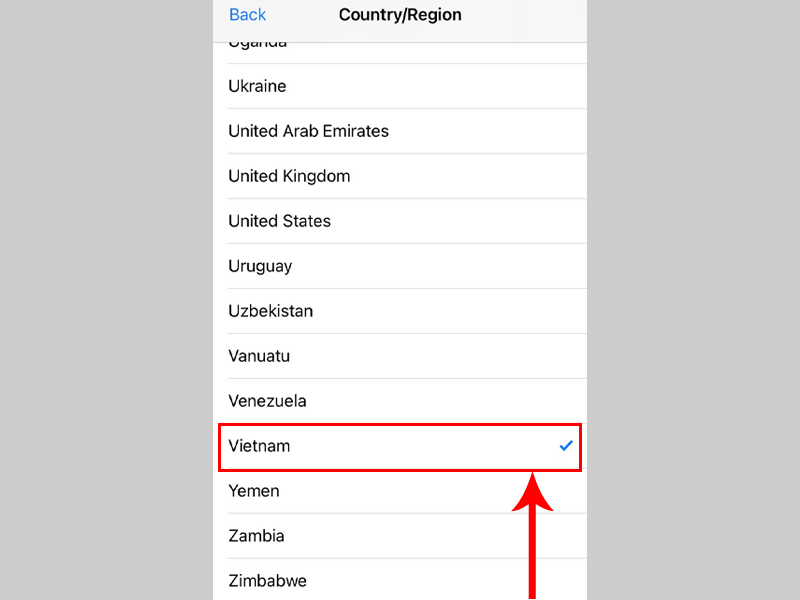 Cách đổi app store Trung Quốc sang Việt Nam