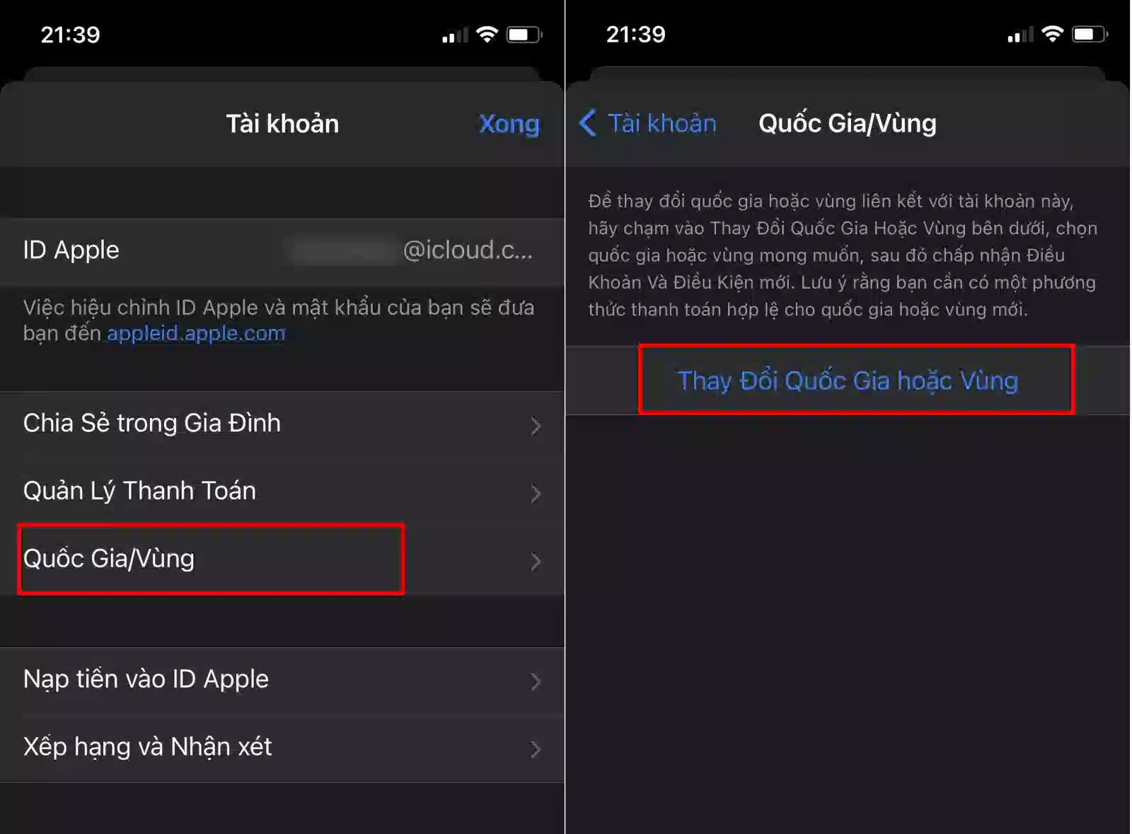 Cách đổi app store Trung Quốc sang Việt Nam