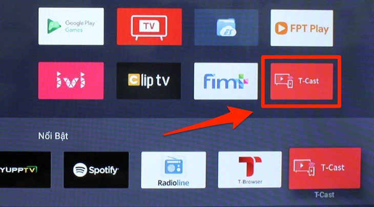 Cách kết nối điện thoại với tivi TCL