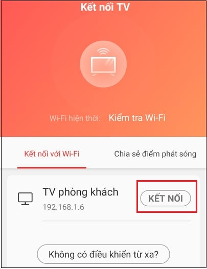 Cách kết nối điện thoại với tivi TCL