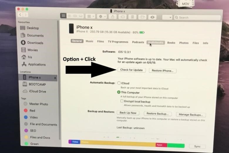 Cách kết nối iPhone với máy tính