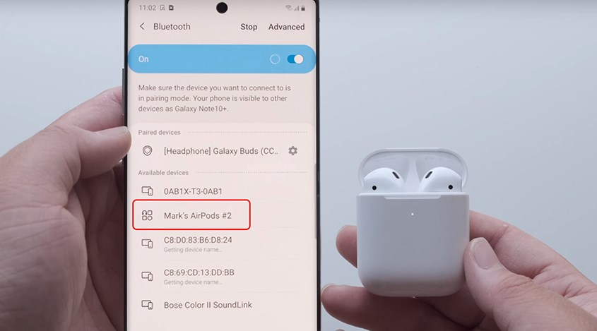 Các bước kết nối AirPods với các thiết bị không do Apple sản xuất