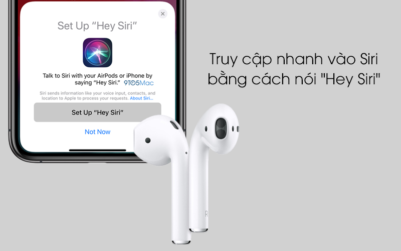 Cách sử dụng tính năng của AirPods (thế hệ 1 hoặc 2)