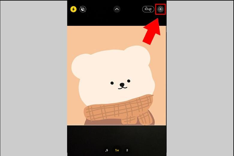 Kích hoạt Live Photo