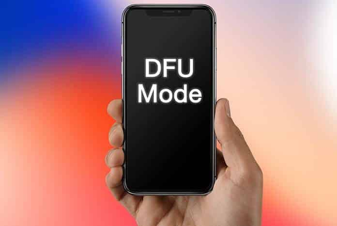thoát khỏi chế độ dfu