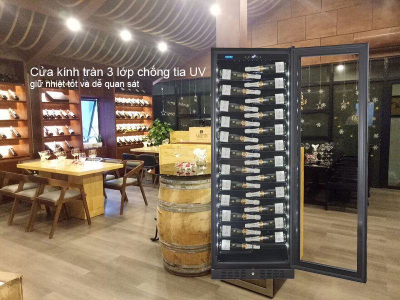 Cửa kính tràn 3 lớp chống tia UV giữ nhiệt tốt và dễ quan sát