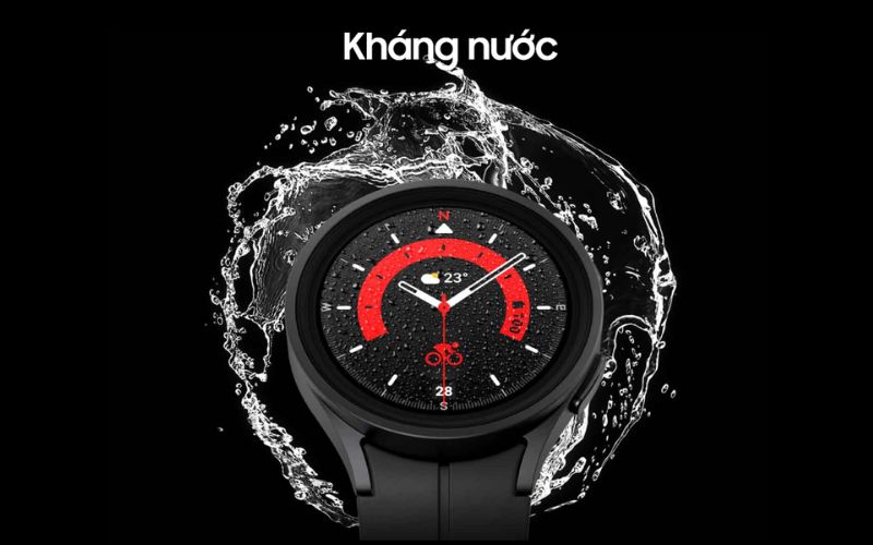 Watch5 Pro kháng nước ở độ sâu 50m
