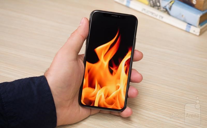 Điện thoại iPhone bị nóng