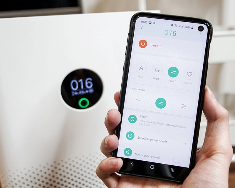Điều khiển dễ dàng qua app Mi Home