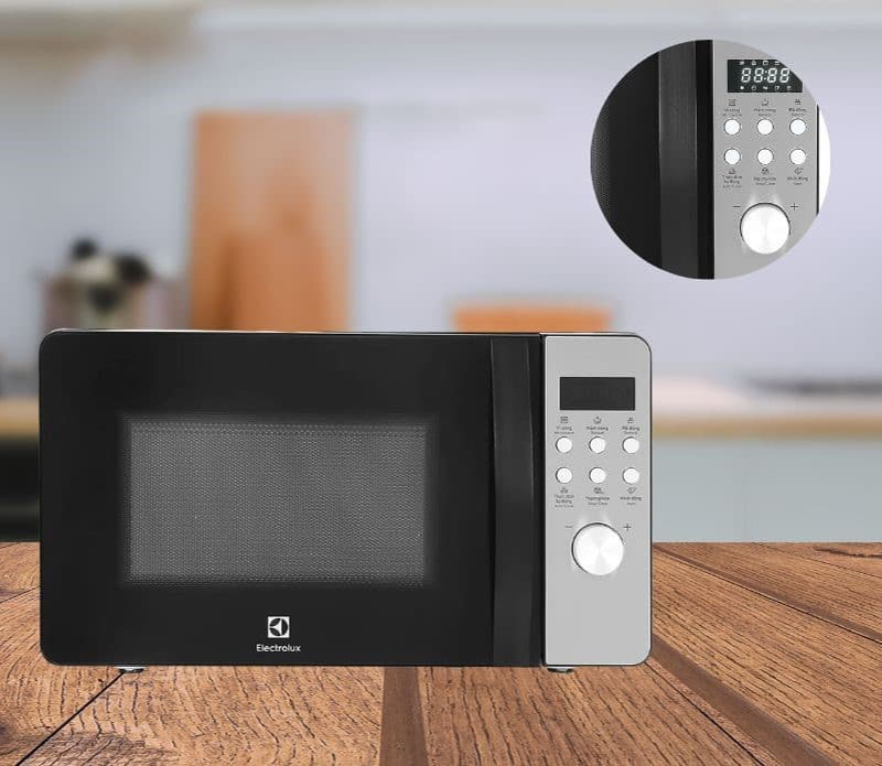 Lò vi sóng Electrolux EMM20D38GB 20 lít có bảng điều khiển dễ sử dụng