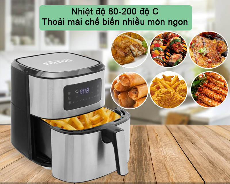 Ferroli FAF-7.0D chế biến được nhiều món ăn