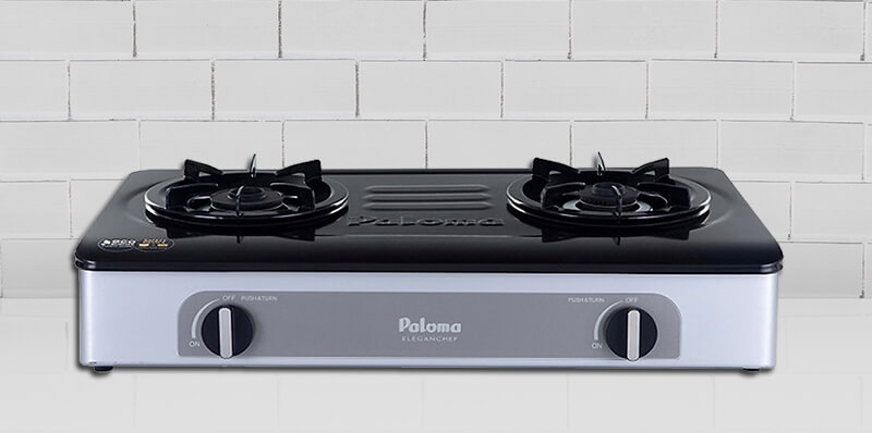 Bếp gas đôi Paloma PA-V72ES làm bằng chất liệu bền bỉ