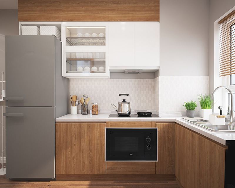 Lò vi sóng Teka ML 820 BI có thiết kế nhỏ gọn