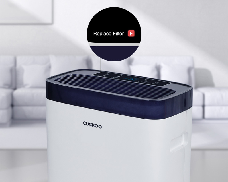 Cảnh báo người dùng thay bộ lọc mới