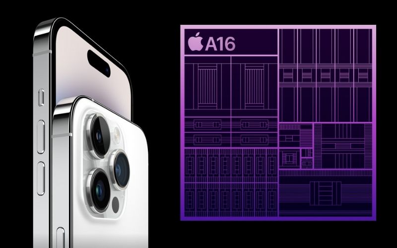 iPhone 14 Pro Max sử dụng chip A16