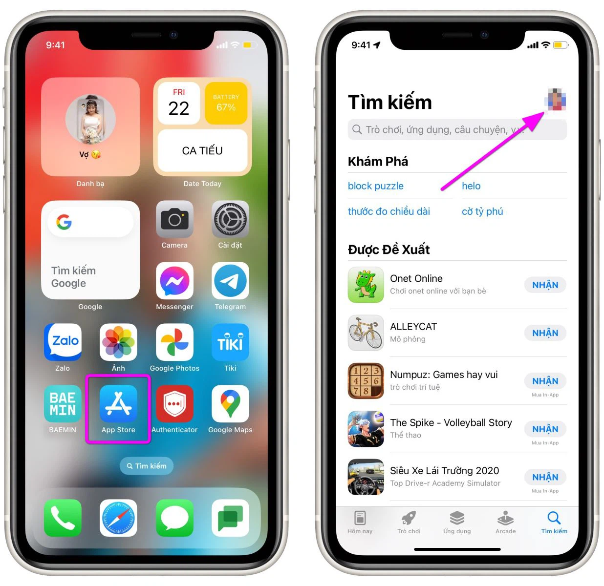 Các bước gỡ ứng dụng trên iPhone thông qua App Store