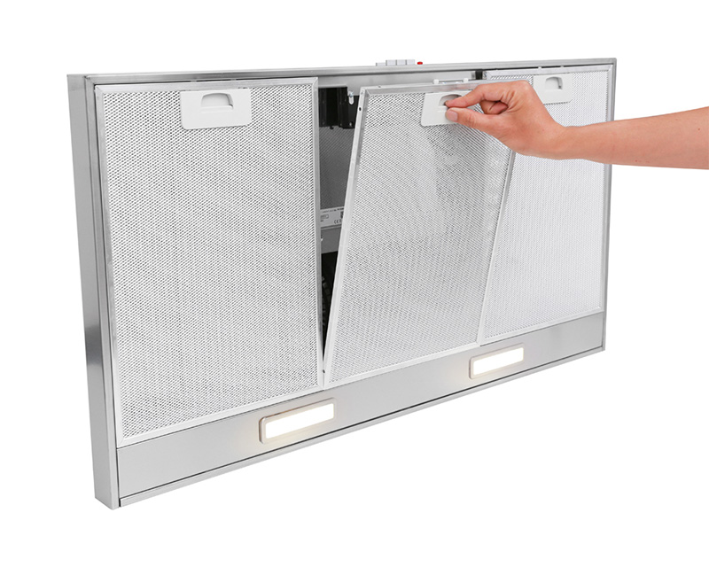 Tấm lưới lọc dễ tháo rời để vệ sinh