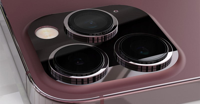 Cận cảnh camera iPhone 14 Pro Max (dự kiến)