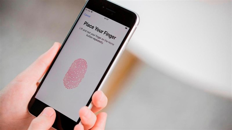 iPhone mất vân tay