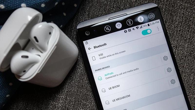 Khởi động tính năng Bluetooth trên thiết bị Android