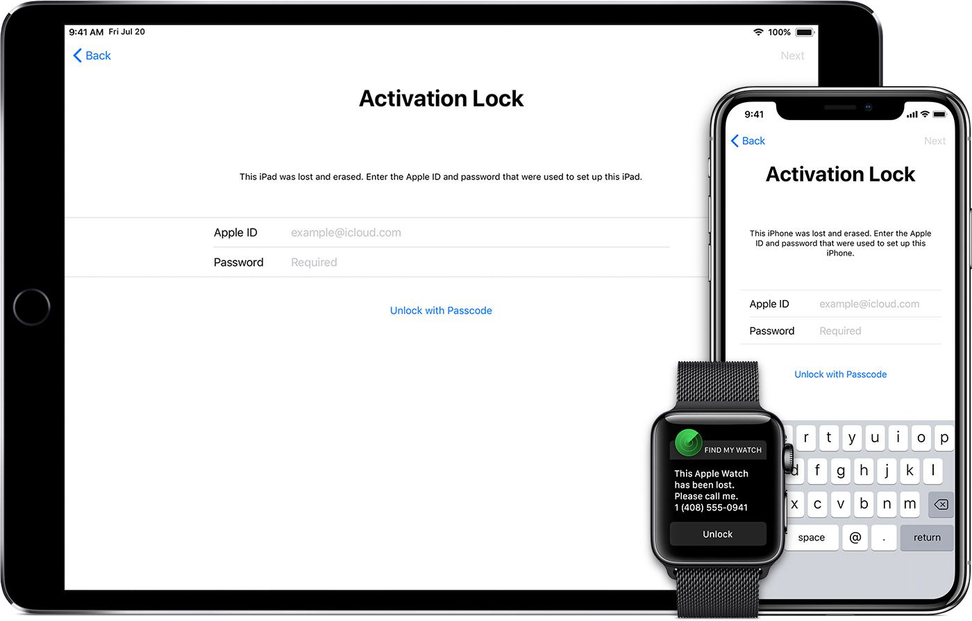 Kích hoạt iPhone lock không cần sim ghép