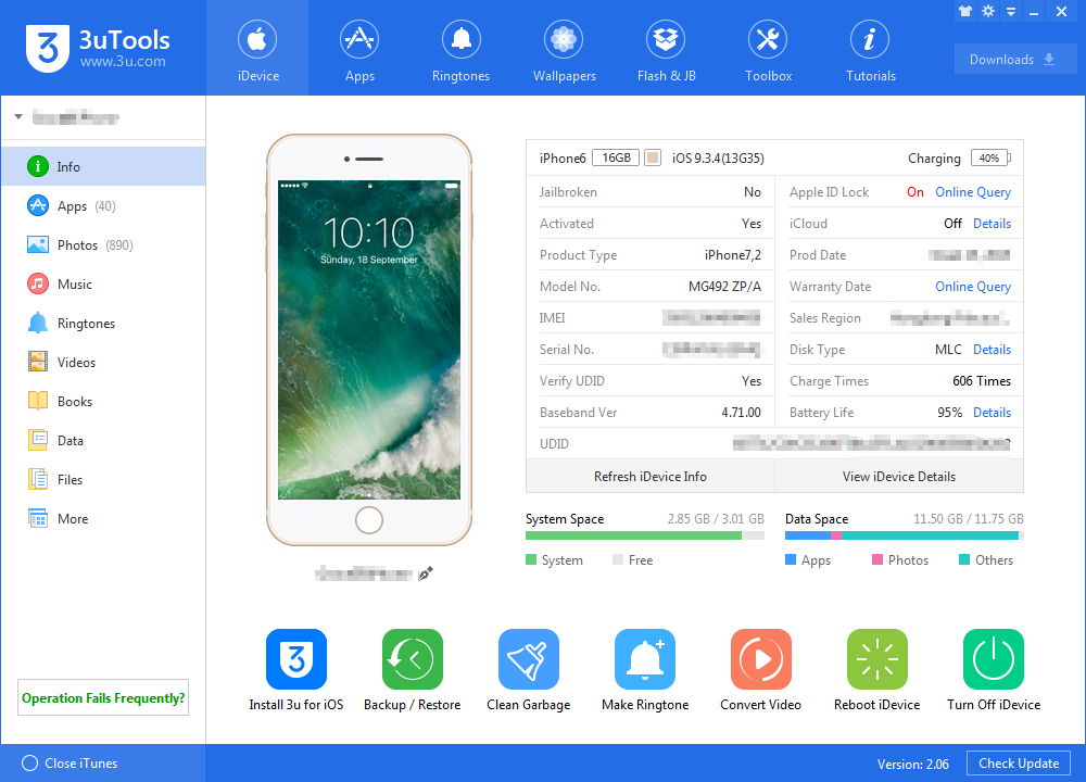 Kích hoạt iPhone lock không cần sim ghép