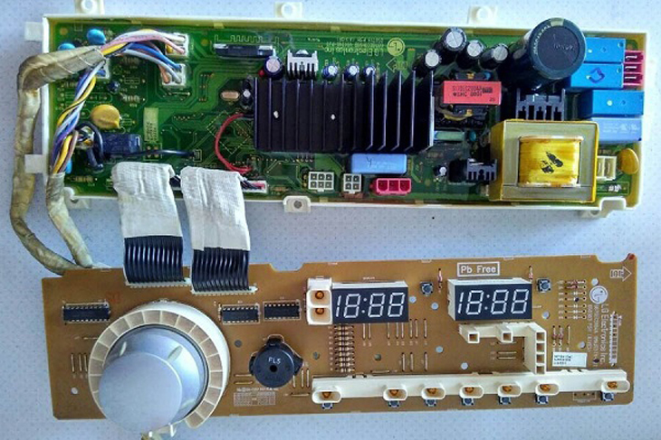 Máy giặt LG báo lỗi IE