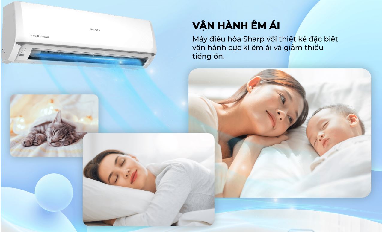 Chế độ ngủ ngon, chế độ Eco, 7 tính năng bảo vệ nhiệt, độ thấp nhất 14 độ