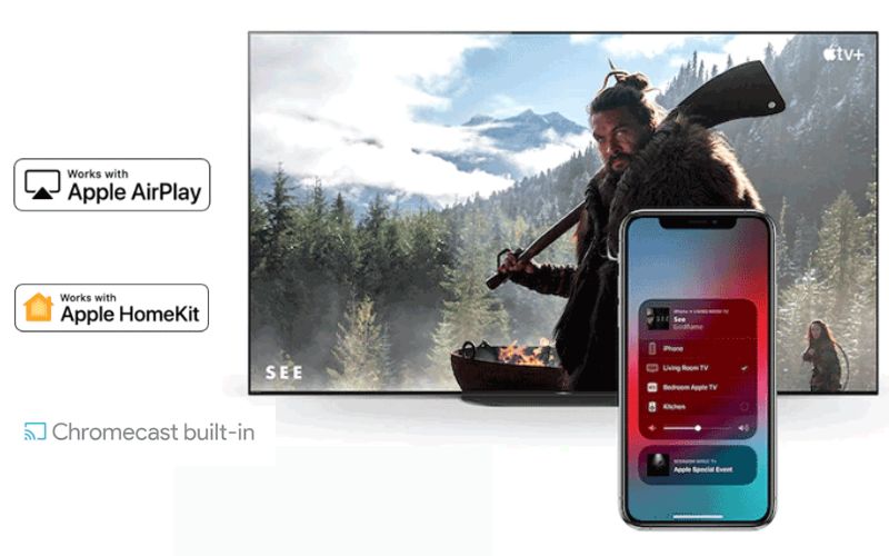 Tivi Sony 4K 75 Inch KD-75X80K có khả năng kết nối đa dạng