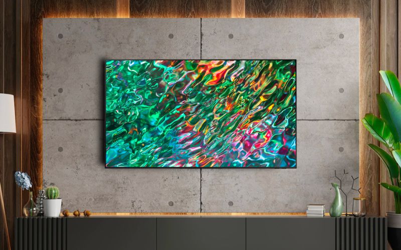 Samsung NEO QLED 75 Inch QA75QN90B khi treo tường