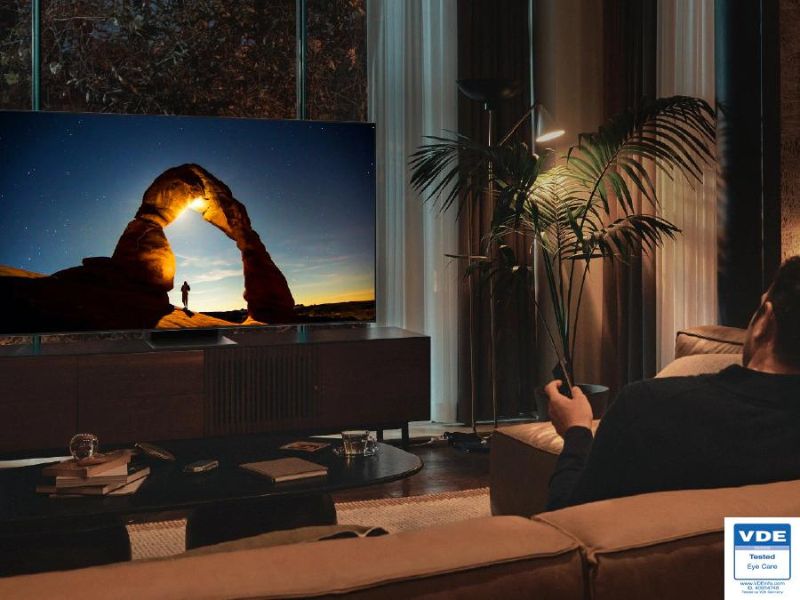 Samsung NEO QLED 75 Inch QA75QN90B có thể tối ưu độ sáng màn hình tự động