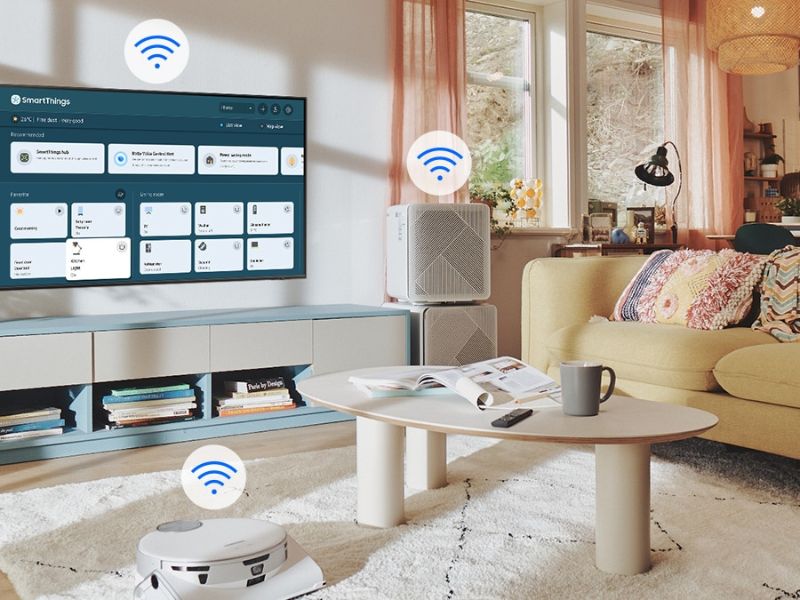 Dễ dàng quản lý NEO QLED 4K QA65QN90B với ứng dụng SmartThings