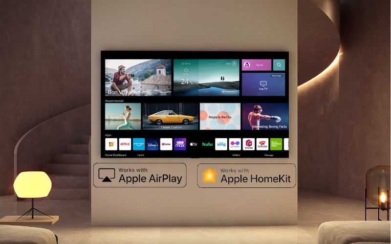 Điều khiển thiết bị bằng ứng dụng Apple AirPlay và Apple HomeKit