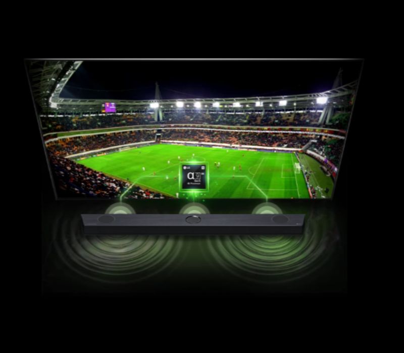 Smart Tivi LG OLED 4K 65 Inch 65G2PSA kết hợp cùng LG Soundbar