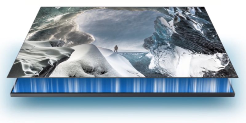 Tivi Samsung QLED 4K 43 Inch QA43Q60B sử dụng công nghệ Dual LED