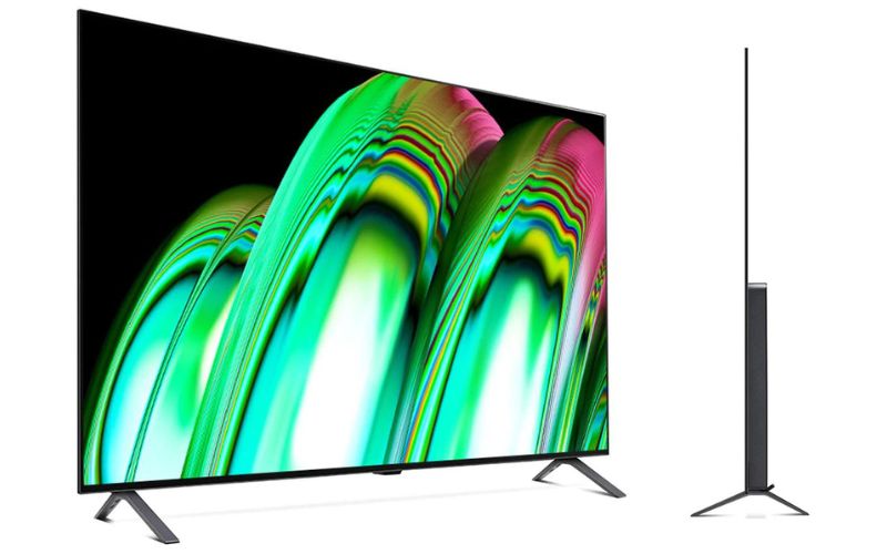 Tivi LG OLED 4K 77 Inch 77A2PSA có thiết kế mặt lưng phẳng