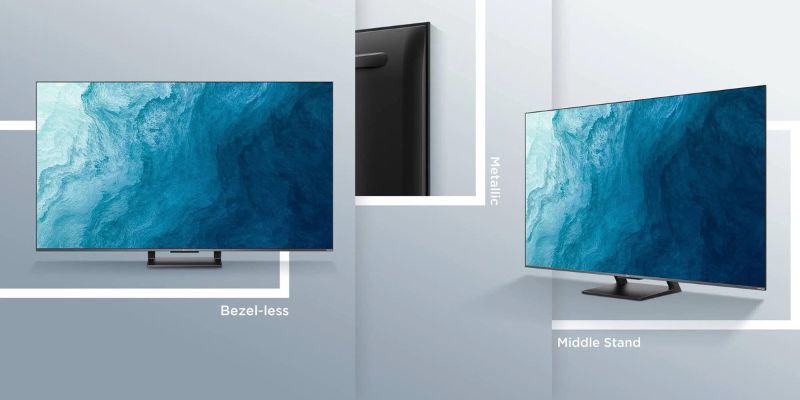 Vài nét trong thiết kế tổng quan của tivi TCL QLED 4K 65 Inch 65C735