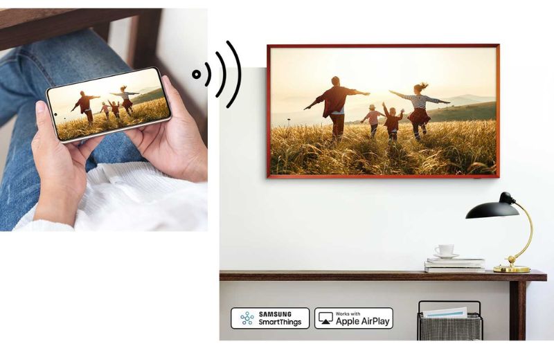 Phản chiếu màn hình smartphone lên tivi bằng tính năng Mobile-Mirroring