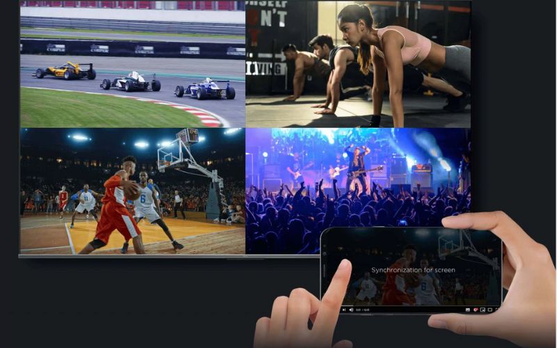 Tính năng Multi View 2.0 xem tối đa 4 màn hình cùng lúc