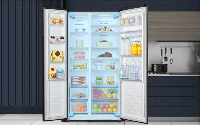 Sức chứa lên đến 552L