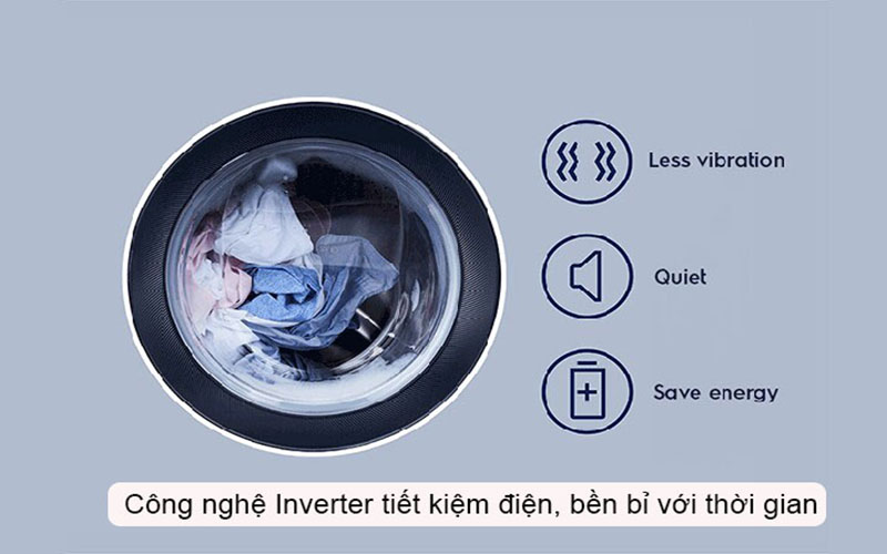 Công nghệ Inverter tiết kiệm điện, vận hành êm ái