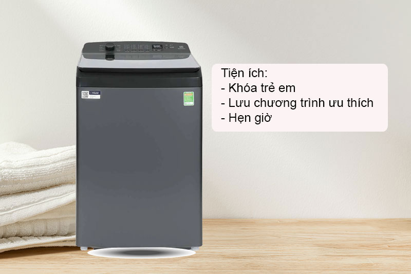 Tiện ích trên máy giặt EWT1274M7SA