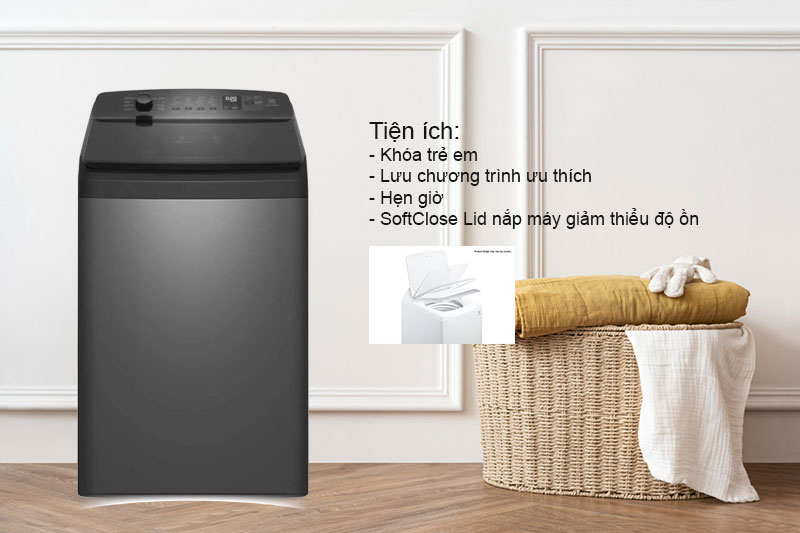 Tiện ích trên máy giặt EWT1474M7SA