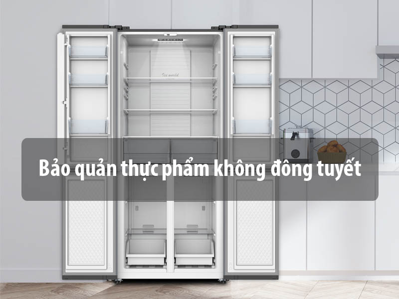 Bảo quản thực phẩm không đông tuyết
