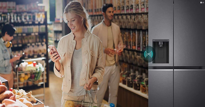 Điều khiển qua ứng dụng LG ThinQ