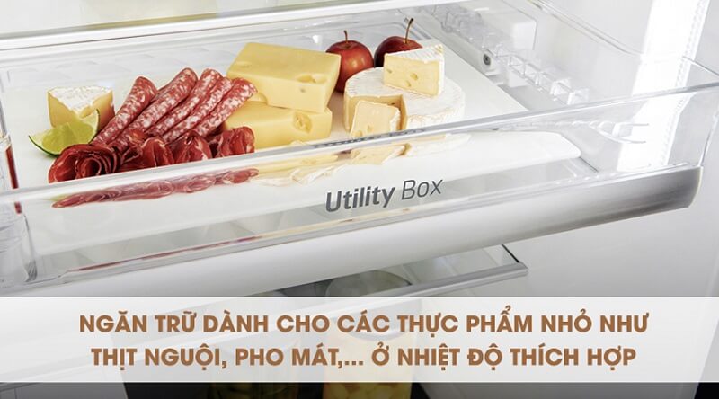 Ngăn chứa riêng biệt cho thực phẩm nguội
