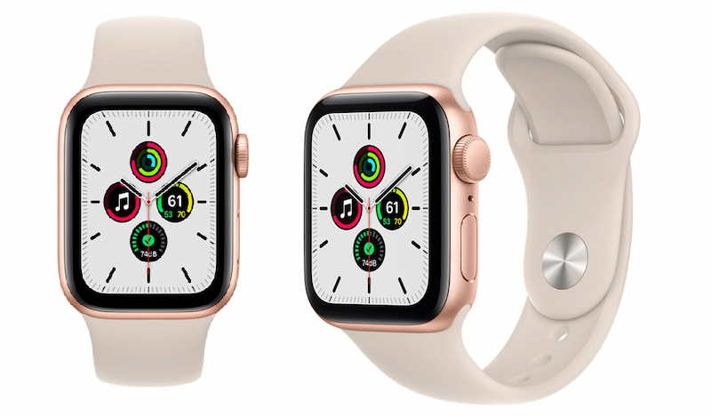 Apple Watch SE 40mm Viền Nhôm Dây Silicone trẻ trung, năng động