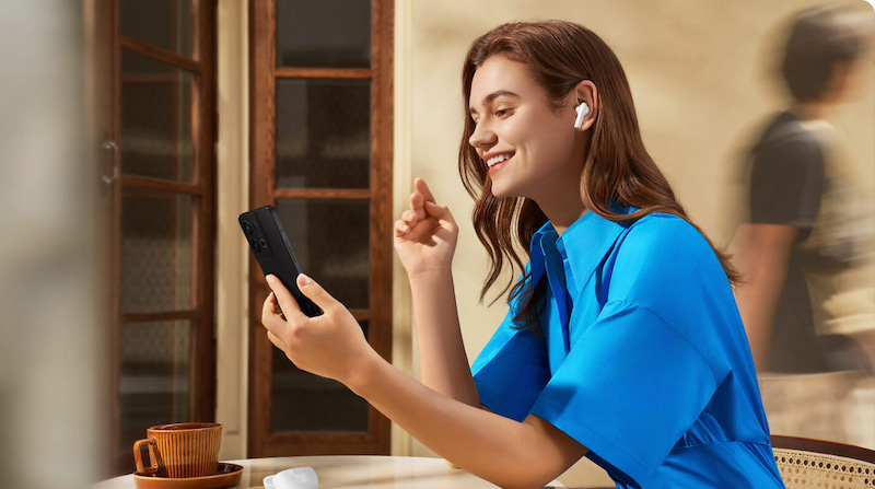 Kết nối đồng bộ ổn định của tai nghe bluetooth OPPO ENCO Buds 2 ETE41