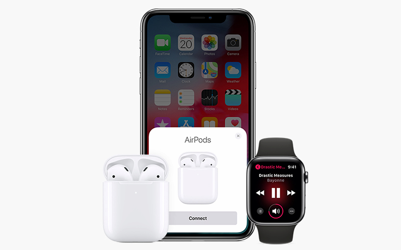 Kết nối tai nghe Bluetooth AirPods 2 nhanh chóng với Bluetooth