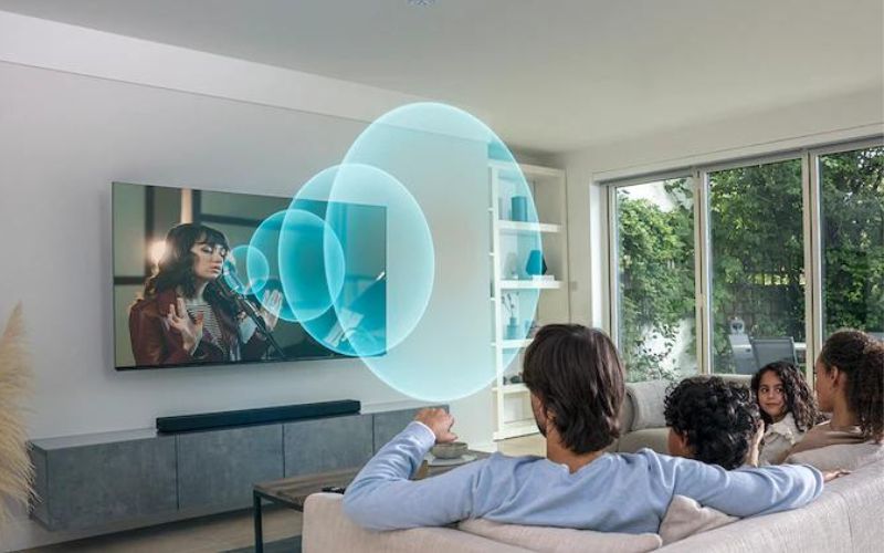 Sony HT-A5000//C SP1 tự động đồng nhất âm thanh khi kết nối với TV BRAVIA